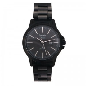 Alexandre Christie AC 1008 Black Grey Steel Lady LDBIGGR LDBIPBA